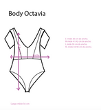 Body Octavia con mangas