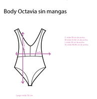 Body Octavia sin mangas